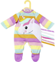 Kombinezon Zapf Creation Baby Born Dolly Moda Romper Unicorn dla lalki 43 cm (4001167870501) - obraz 1