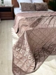 Покрывало евро на две стороны 2 подушки 240х220 Темный беж (П4К-Мpled+poduska005-04) - изображение 9