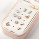 Шкатулка Casegrace SP-01185 Pink для украшений и ювелирных изделий портативная - изображение 9