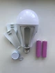 20вт 20W 20ватт аккумуляторная лампа Е27 cветодиодная лед LED белый свет + крючок в подарок - изображение 5