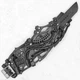 Кожаный браслет Rockway Стимпанк черный (bsp-40) (00000005782) - изображение 2