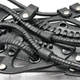 Кожаный браслет Rockway Стимпанк черный (bsp-40) (00000005782) - изображение 4