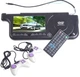 Автомобильный козырек 7" с DVD+USB+SD Черный - изображение 1