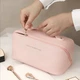 Жіноча косметичка Lesko BK-HZB-02 Pink несесер органайзер дорожня бьюті кейс - зображення 5