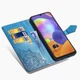 Шкіряний чохол (книжка) Art Case з візитницею для ZTE Blade V2020 Smart Синій Без бренду - зображення 2
