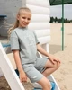 Комплект для дівчинки (футболка+шорти) Носи своє 122 Сірий (p-14448-163376) - изображение 6