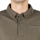 Футболка Поло тактична з довгим рукавом Sturm Mil-Tec TACTICAL LONG SLEEVE POLO SHIRT QUICK Olive 3XL (10962001) - изображение 3