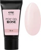 Полигель для наращивания ногтей One Pro Line Poly Gel Rose тюбик 30 мл (5902211580027) - изображение 1