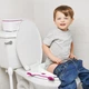 Дитячий дорожній горщик-туалет Go Potty 2-in-1 Біло-червоний - зображення 8
