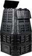 Компостер садовий Ekobat EcoSmart 1000L Black - изображение 6
