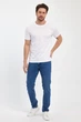 Футболка однотонная Trend Collection 24y1267 Белый (BEYAZ) 2XL - изображение 2