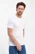 Футболка однотонная Trend Collection 24y1267 Белый (BEYAZ) 2XL - изображение 4