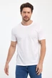 Футболка однотонная Trend Collection 24y1267 Белый (BEYAZ) 2XL - изображение 9
