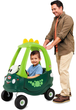 Толокар Little Tikes Cozy Coupe Dino Go Green 18 м + Зелений (0050743174100) - зображення 5