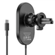 Держатель HOCO Powerful magnetic wireless charging car holder CA90 15Вт black - изображение 2