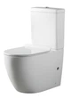 Унитаз-компакт DUSEL ARTI DTPT10210430R с бачком и сиденьем Soft Close дюропласт - изображение 1
