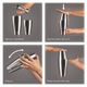 Коктейльний шейкер Vacu Vin Tin on Tin Cocktail Shaker 700/500 мл (78433606) - изображение 3