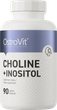 Suplement diety OstroVit Cholina + Inozytol 90 tabletek (5903246229950) - obraz 1