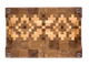 Торцева обробна дошка CUBO Ornament Oak Маленька (30 x 20 x 3.3 см) - зображення 4