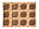 Торцева обробна дошка CUBO 3D Shadows Велика (40 x 30 x 3.8 см) - зображення 4