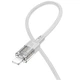 Кабель заряджання Hoco U129 USB для IP/Lightning (2.4А) (1.2М) для устройств iOs Apple iPhone Сірий - зображення 3