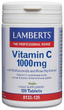 Witamina C Lamberts z bioflawonoidami 1000 Mg 120 tabs (5055148414078) - obraz 1