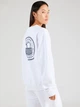 Свитшот оверсайз на флисе женский Ellesse Gallian Sweatshirt SGV20268-908 12 Белый с принтом (5063061823310) - изображение 2