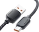 Кабель ESSAGER Breeze USB Cable USB-A to Type C 1 м 100W Black (EXC7A-WL01-P) - изображение 2