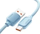 Кабель ESSAGER Breeze USB Cable USB-A to Type C 1 м 100W Blue (EXC7A-WL03-P) - изображение 2