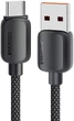 Кабель ESSAGER Breeze USB Cable USB-A to Type C 2 м 100W Black (EXC7A-WLA01-P) - изображение 1