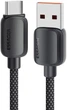 Кабель ESSAGER Breeze USB Cable USB-A to Type C 3 м 100W Black (EXC7A-WLC01-P) - изображение 1