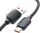 Кабель ESSAGER Breeze USB Cable USB-A to Type C 3 м 100W Black (EXC7A-WLC01-P) - изображение 2
