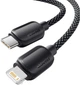 Кабель ESSAGER Breeze USB Cable USB-C to Ligthning 2 м 20W Black (EXCTL-WLA01-P) - изображение 3