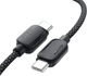 Кабель ESSAGER Breeze USB Cable Type C to Type C 1 м 100W Black (EXCTT1-WL01-P) - изображение 2