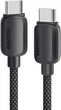Кабель ESSAGER Breeze USB Cable Type C to Type C 2 м 100W Black (EXCTT1-WLA01-P) - изображение 1