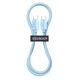 Кабель ESSAGER Breeze USB Cable Type C to Type C 2 м 100W Blue (EXCTT1-WLA03-P) - изображение 4
