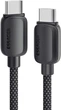 Кабель ESSAGER Breeze USB Cable Type C to Type C 3 м 100W Black (EXCTT1-WLC01-P) - изображение 1