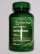 Селен Puritan's Pride Selenium 200 mcg 250 табл - изображение 9