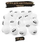 Мяч для настольного тенниса BAX 3* WHITE 25 шт - изображение 1
