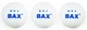 Мячи для настольного тенниса BAX 3* White 3 шт - изображение 2