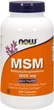 Для суставов и связок NOW MSM 1000mg 240 капс - изображение 1