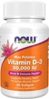 Вітамін Д3 NOW Foods Vitamin D-3 50000 IU 50капсул - зображення 1
