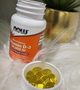 Вітамін Д3 NOW Foods Vitamin D-3 50000 IU 50капсул - зображення 3