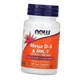Вітамін Д3 К2 Now Foods Mega D-3 & MK-7 5000 МО 60 капс - зображення 8