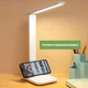 Настільна лампа з акумулятором USB зарядкою LED лампа на батарейках світильник нічна лампа сенсорна аварійна лампа White (50027) - зображення 3