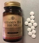 Вітамін В6 Солгар Solgar Vitamin B6 100 мг 100 таблеток - зображення 4