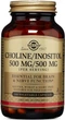 Холин и Инозитол Солгар Solgar Choline/Inositol 500/500 100 капсул - изображение 1