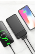 Портативная батарея Maxlife power bank MXPB-01 20000 mAh Black - изображение 2