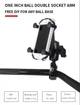 Подвійне гніздо/кріплення CH - RAM Double Socket Arm – розмір B, коротке 6 см - изображение 5
