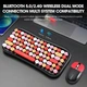 Беспроводная Клавиатура и Мышь TWolf TF660 Bluetooth 5.0 / 2.4G Dual Mode 1600 DPI, Bluetooth+2.4 Гц USB black - изображение 6